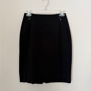 White House Black Market Women's Black Pencil Skirt